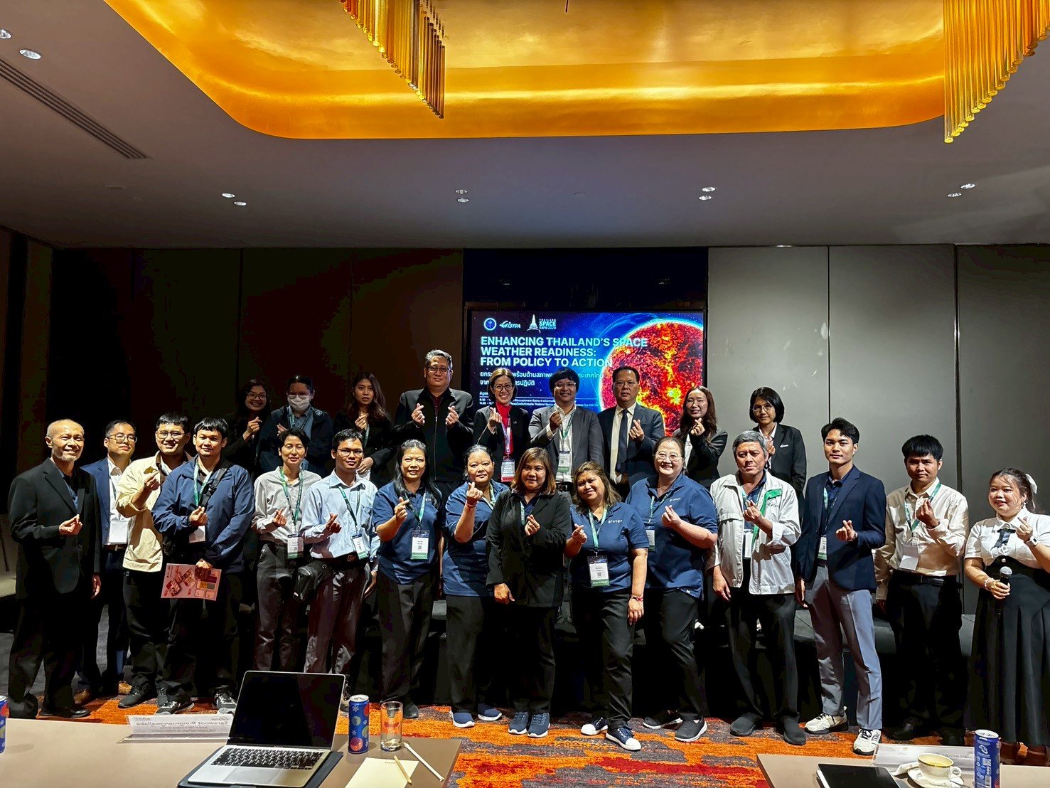 Read more about the article ศูนย์ความเป็นเลิศด้านฟิสิกส์ เข้าร่วมงานมหกรรมด้านอวกาศแห่งชาติ Thailand Space Expo 2025