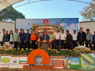 Read more about the article ศูนย์ความเป็นเลิศด้านฟิสิกส์ ร่วมงานข้าวโพดหวานและถั่วลายเสือ ครั้งที่ 10